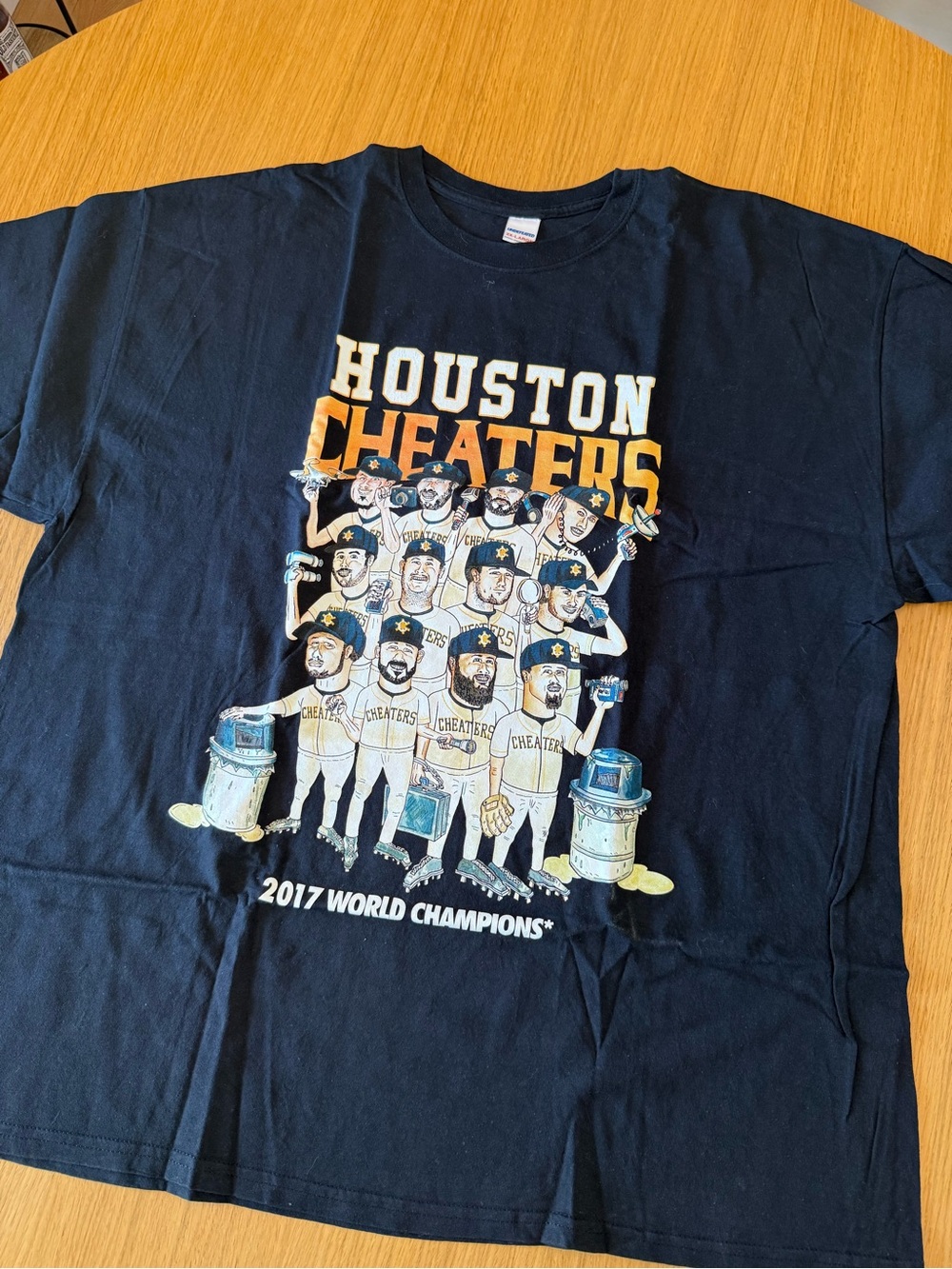 Undefeated Houston Cheaters T shirt XXL